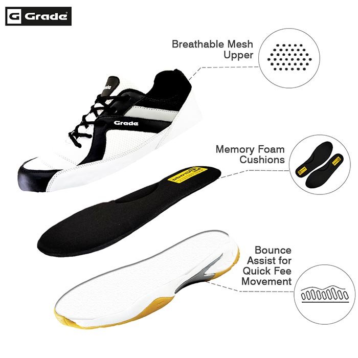 Badminton Shoes for Men with Memory Foam