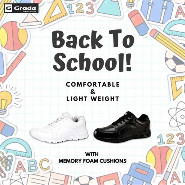 Grade School shoes for boys girls kids