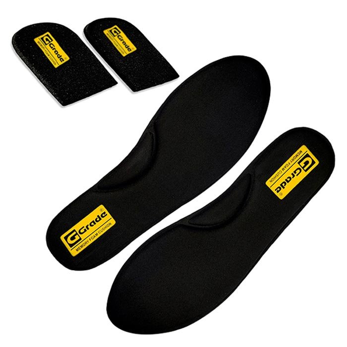 Knixmax Women's Men's Memory Foam Insoles Comfort Shoe Inserts for Sports Shoes Trainers Sneakers Walking Boots Work Shoes Replacement Inner Soles 
