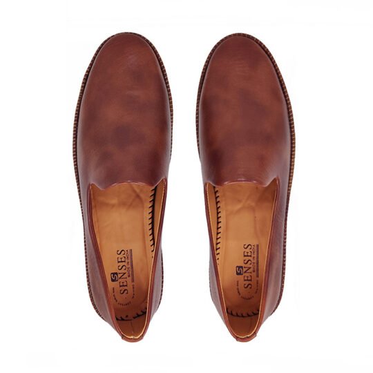 Grade Culture Tan Loafers Jutti with memory foam