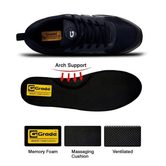 grade scholar school shoes memory foam