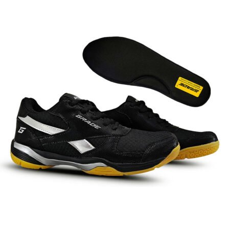 grade winner non marking badminton shoes with memory foam