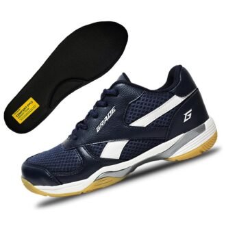 grade winner badminton shoes with memory foam gum sole non marking sole